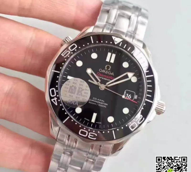 Omega Seamaster Diver 212.30.41.20.01.003 MKS Factory 1:1 Best Edition Replica Watch Swiss ETA2824 black dial